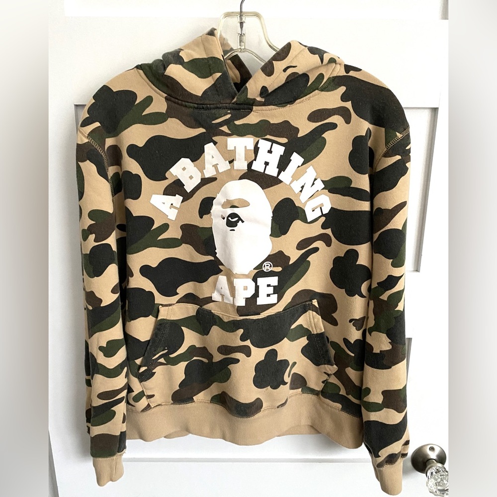 Bape Camo Print Hoodie